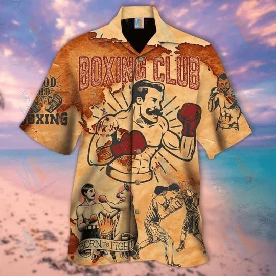 Life Is Better With Boxing Aloha Hawaiian Shirt Colorful Short Sleeve Summer Beach Casual Shirt For Men And Women