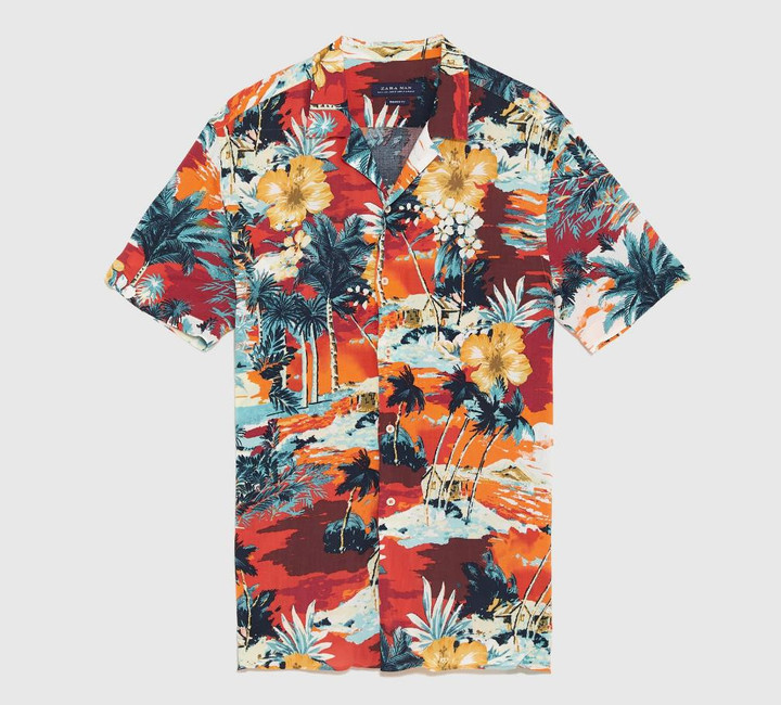 Summer Aloha Hawaiian Shirt Colorful Short Sleeve Summer Beach Casual Shirt For Men And Women