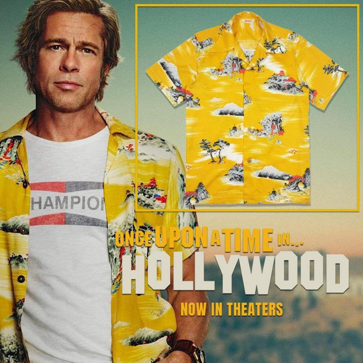 Brad Pitt Tropical Aloha Hawaiian Shirt Colorful Short Sleeve Summer Beach Casual Shirt For Men And Women