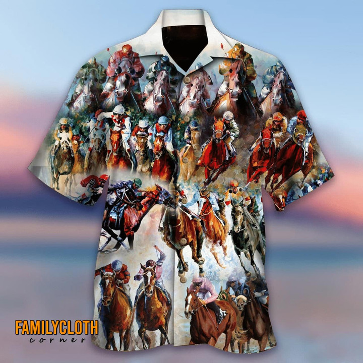 To Win A Horse Racing You Need Your Horsealoha Hawaiian Shirt Colorful Short Sleeve Summer Beach Casual Shirt For Men And Women
