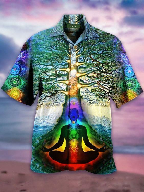 Collar Vintage Winter Clearance Aloha Hawaiian Shirt Colorful Short Sleeve Summer Beach Casual Shirt For Men And Women