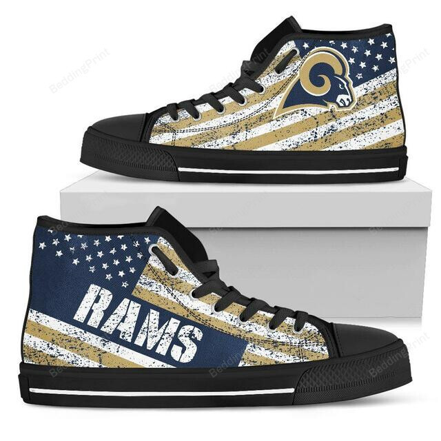 Los Angeles Rams High Top Shoes