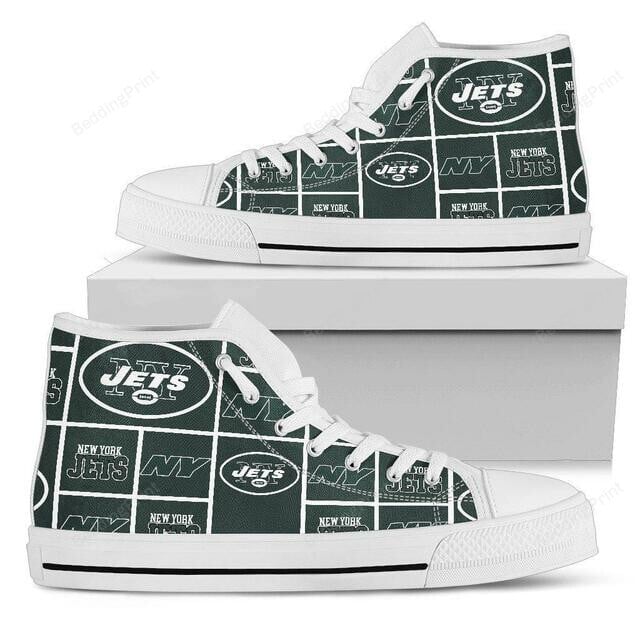 New York Jets Nfl High Top Shoes