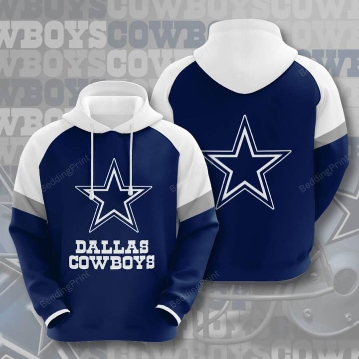 Sports American Football Nfl Dallas Cowboys 3D All Over Print Hoodie, Zip-up Hoodie