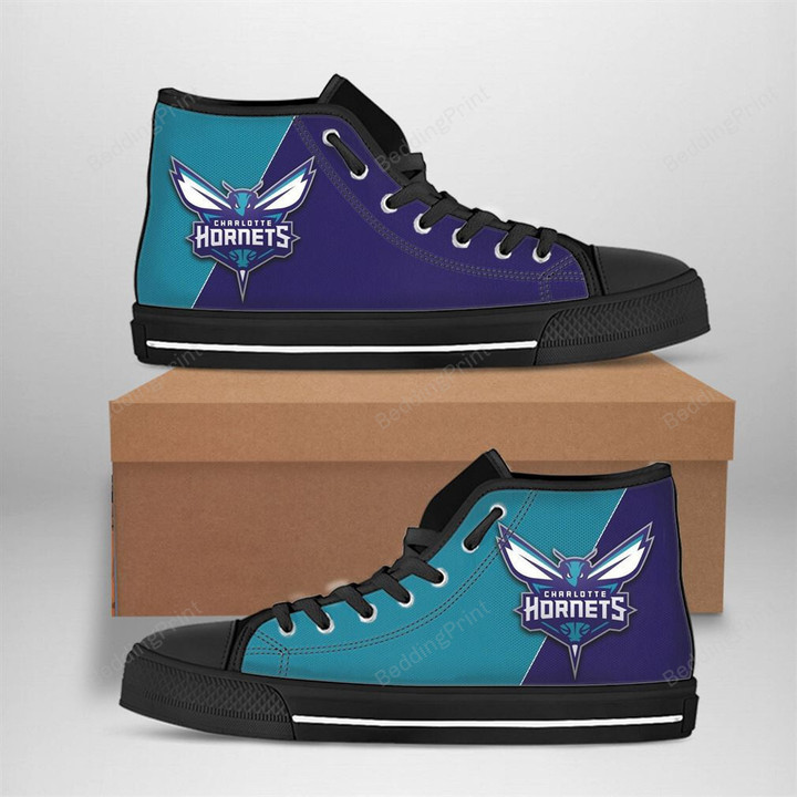 Charlotte Hornets Nba Basketball High Top Shoes