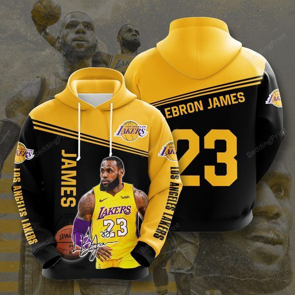 Los Angeles Lakers Lebron James 3D All Over Print Hoodie, Zip-up Hoodie