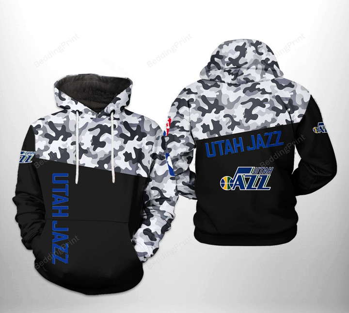 Utah Jazz NBA 3D All Over Print Hoodie, Zip-up Hoodie