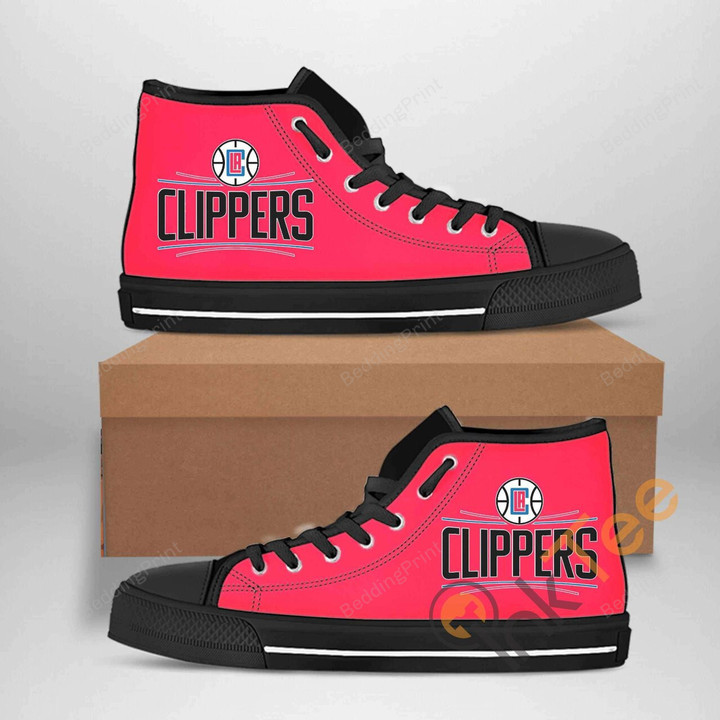 Los Angeles Clippers Nba High Top Shoes