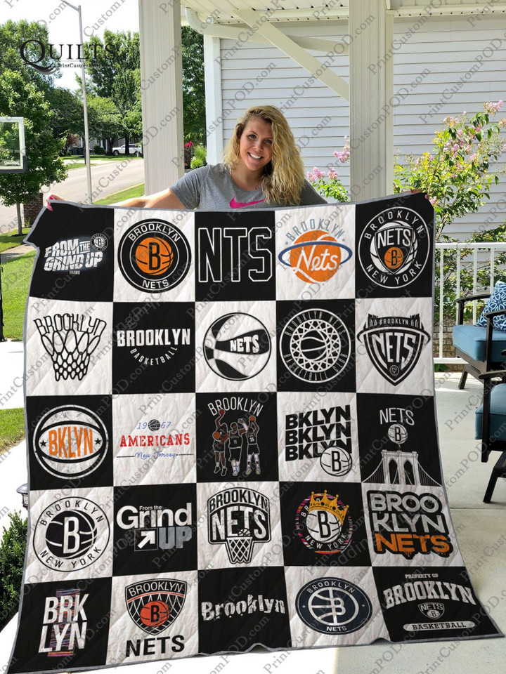 Brooklyn Nets Quilt Blanket 02