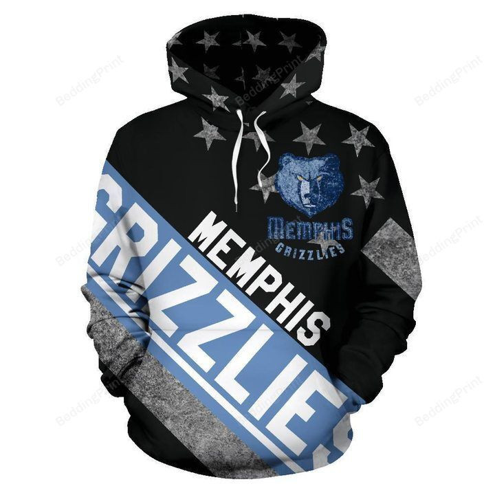 Nba � Memphis Grizzlies 3d Hoodie Style 08