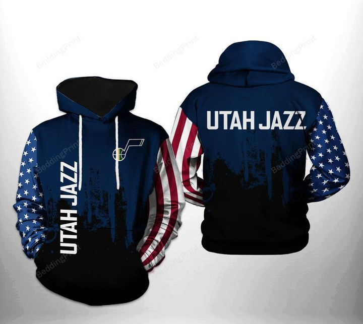 Nba - Utah Jazz 3d Hoodie Style 05