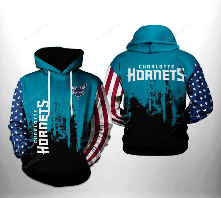 Nba - Charlotte Hornets 3d Hoodie Style 01
