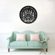 Camping Home Is Where The Heart Is Monogram Metal Wall Decor