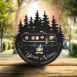 Personalized Camper Class A Metal Wall Decor