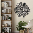 Personalized Sewing Metal Wall Decor