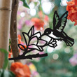Hummingbird Metal Art, Garden Signs