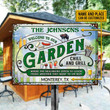 Personalized Garden Grilling Where Neighbors Custom Classic Metal Signs