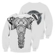 Vikings Zip Hoodie Crewneck Sweatshirt T-Shirt 3D All Over Print For Men And Women