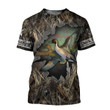 Duck Hunting Zip Hoodie Crewneck Sweatshirt T-Shirt 3D All Over Print For Men And Women