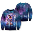 Aquarius 3Zip Hoodie Crewneck Sweatshirt T-Shirt 3D All Over Print For Men And Women
