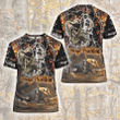 Boar Hunter Zip Hoodie Crewneck Sweatshirt T-Shirt 3D All Over Print For Men And Women