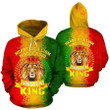 African Heart Of A Lion Zip Hoodie Crewneck Sweatshirt T-Shirt 3D All Over Print For Men And Women