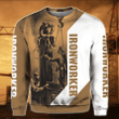 Ironworker Zip Hoodie Crewneck Sweatshirt T-Shirt 3D All Over Print For Men And Women