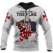 Stand For The Flag Zip Hoodie Crewneck Sweatshirt T-Shirt 3D All Over Print For Men And Women