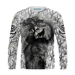 Owl Art Zip Hoodie Crewneck Sweatshirt T-Shirt 3D All Over Print For Men And Women
