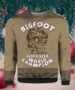 Bigfoot Hide And Seek Champion Zip Hoodie Crewneck Sweatshirt T-Shirt 3D All Over Print For Men And Women