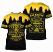 Honey Bee Zip Hoodie Crewneck Sweatshirt T-Shirt 3D All Over Print For Men And Women