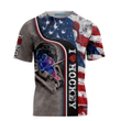 I Love Hockey USA Zip Hoodie Crewneck Sweatshirt T-Shirt 3D All Over Print For Men And Women