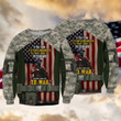 Veteran Zip Hoodie Crewneck Sweatshirt T-Shirt 3D All Over Print For Men And Women