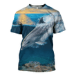 Dolphin  Zip Hoodie Crewneck Sweatshirt T-Shirt 3D All Over Print For Men And Women