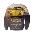 Car Zip Hoodie Crewneck Sweatshirt T-Shirt 3D All Over Print For Men And Women