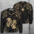Pisces Golden Zodiac Zip Hoodie Crewneck Sweatshirt T-Shirt 3D All Over Print For Men And Women