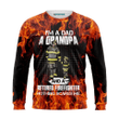 Love Firefighter Zip Hoodie Crewneck Sweatshirt T-Shirt 3D All Over Print For Men And Women