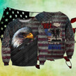 Veteran Independence Day Zip Hoodie Crewneck Sweatshirt T-Shirt 3D All Over Print For Men And Women