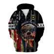 Home Of The Free Zip Hoodie Crewneck Sweatshirt T-Shirt 3D All Over Print For Men And Women