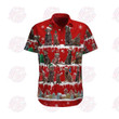 Chocolate Labrador Snow Christmas Aloha Hawaiian Shirt Colorful Short Sleeve Summer Beach Casual Shirt For Men And Women