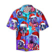 Pit Bull Xmas Aloha Hawaiian Shirt Colorful Short Sleeve Summer Beach Casual Shirt For Men And Women