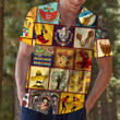 Hispanic Culture Heritage Aloha Hawaiian Shirt Colorful Short Sleeve Summer Beach Casual Shirt For Men And Women