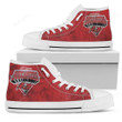 3D Simple Logo Tampa Bay Buccaneers High Top Shoes