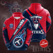 Personalized Tennessee Titans Custom 3d All Over Print Hoodie, Zip-Up Hoodie
