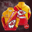 Personalized Kansas City Chiefs Custom Name 3D All Over Print Hoodie