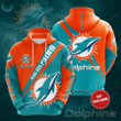 Personalized Miami Dolphins Go Fins Custom Name 3D All Over Print Hoodie, Zip-up Hoodie