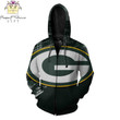 Green Bay Packers Nfl Big Logo 3D All Over Print Hoodie, Zip-up Hoodie