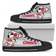 Kansas City Chiefs Nfl Football High Top Shoes
