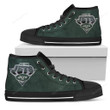 3D Simple Logo New York Jets High Top Shoes