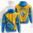 Los Angeles Chargers For Fan 3d All Over Print Hoodie, Zip-Up Hoodie